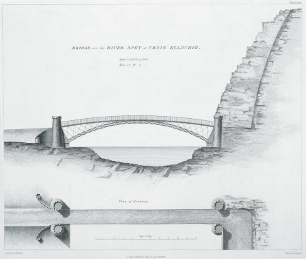 Craigellachie Bridge Drawing